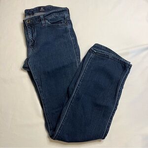 Adriano Goldschmied dark denim jeans made in USA The Ballad‎ bootcut 28R